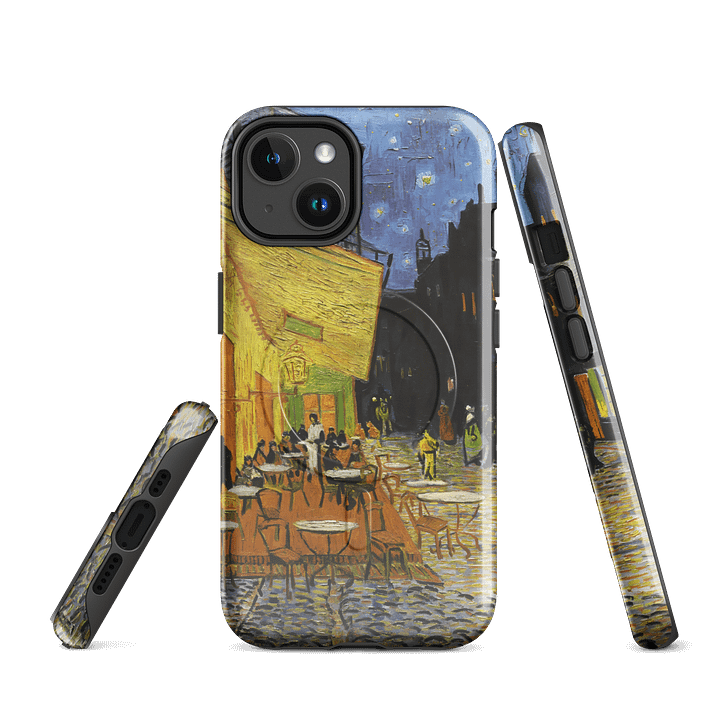 Café Terrace at Night iPhone® MagSafe® Tough Case product image (1)