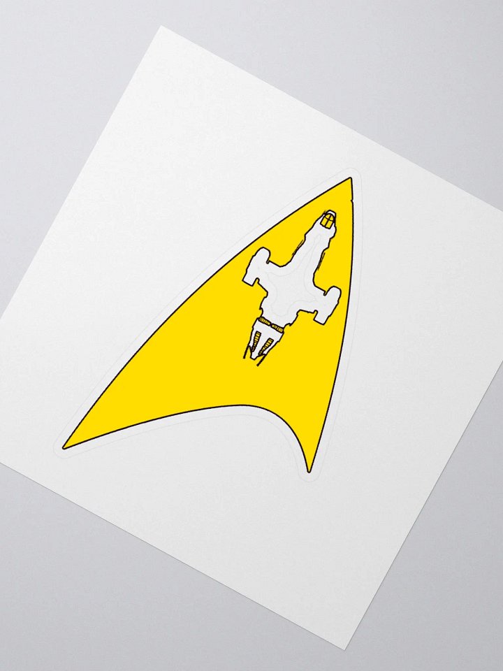 BDH STFC Badge Kiss Cut Sticker product image (2)