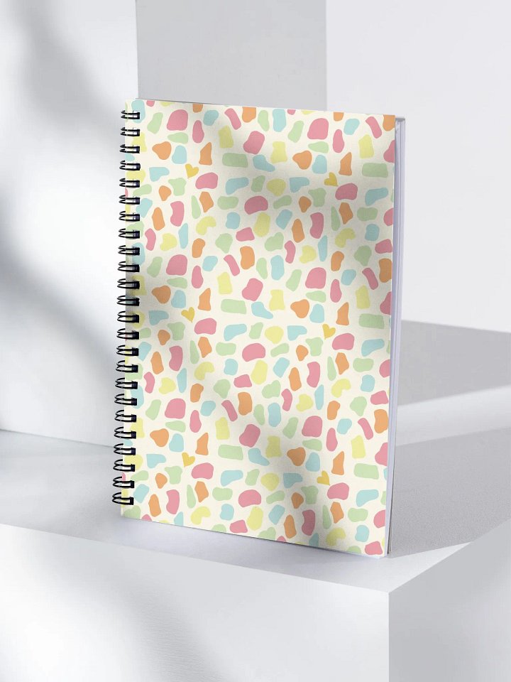 Pastel Playful Patterns Spiral Notebook product image (2)