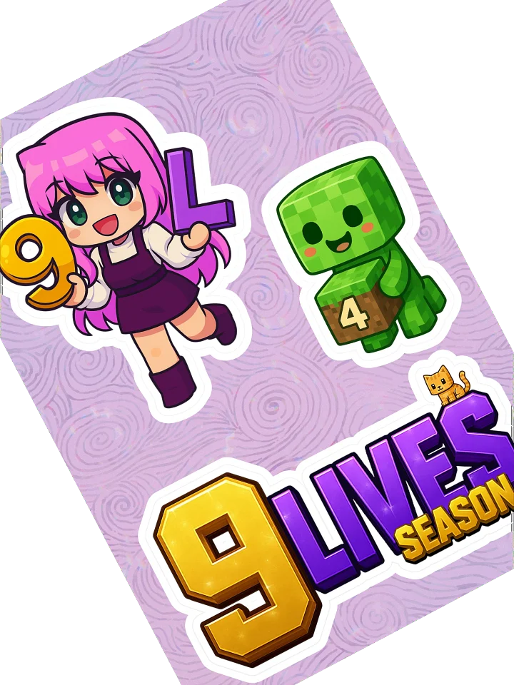 9LS4 TheBayker Sticker Sheet product image (2)