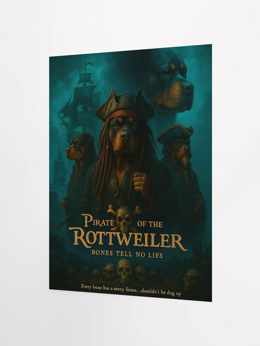 Pirate of the Rottweiler Poster product image (9)
