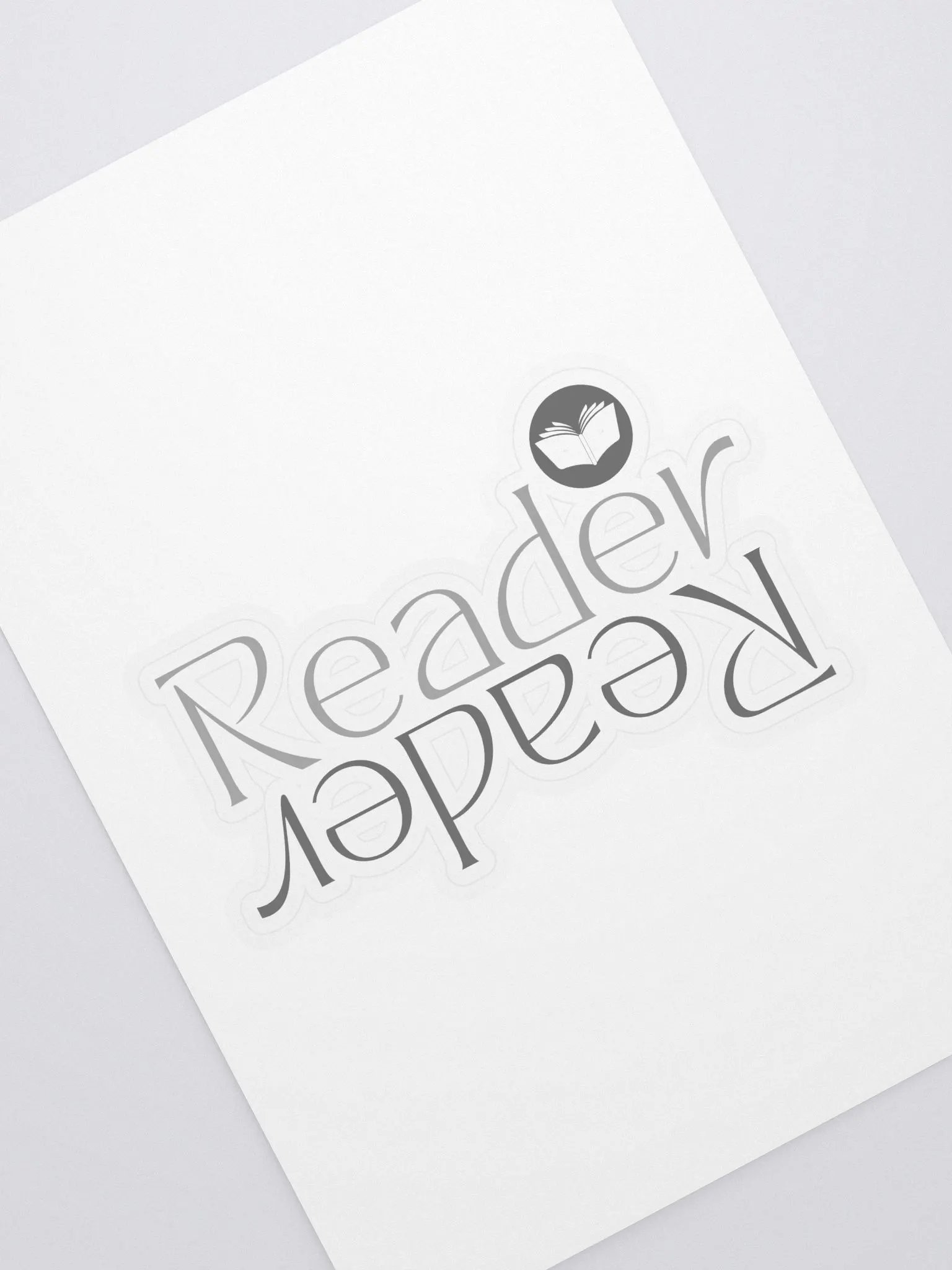 Reader Reflection Sticker product image (1)