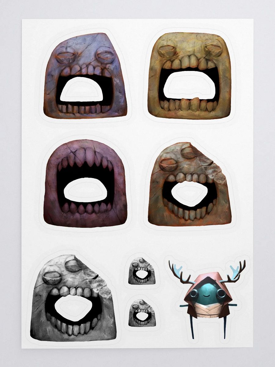 Singing & Wailing Headstone Stickers product image (1)
