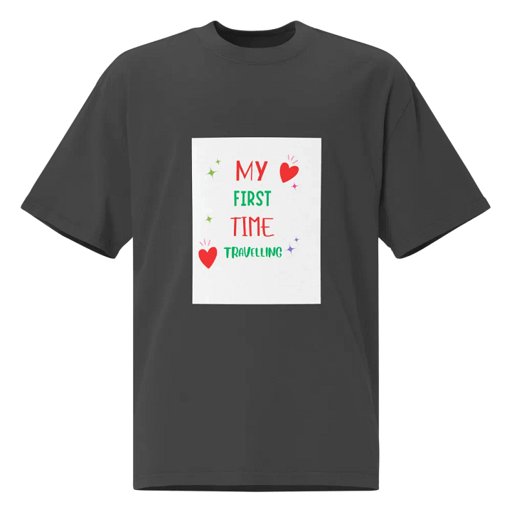 First Time Traveler Faded T-Shirt product image (1)