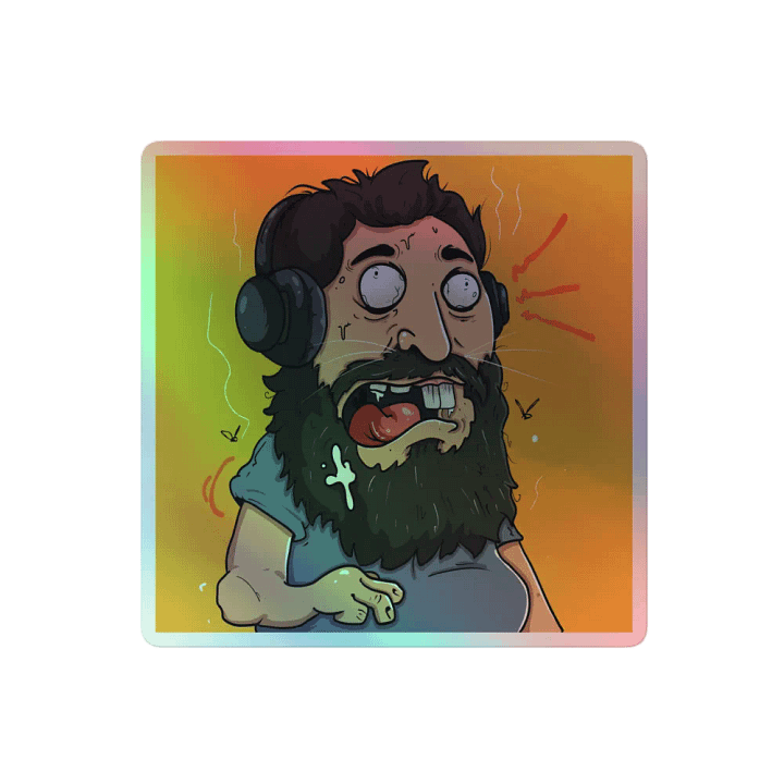 Rippatarded Sturgis Holographic Sticker product image (2)