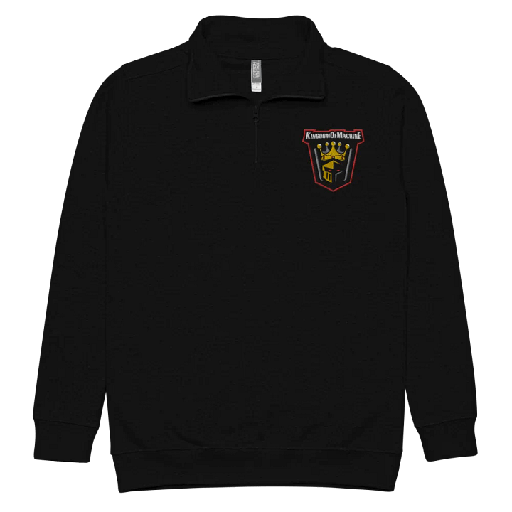E-Sport embroider Fleece Pullover 1/4 zip product image (2)