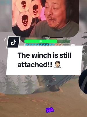 The winch is still attached!! RV there yet? Not quite, no. 🫣💥 #indiegame #indiegamedev #rvthereyet #twitchclips #twitchfunnyclips 