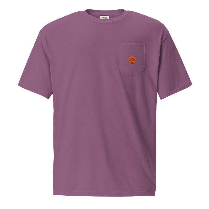 Bonsai Tree Sunset Unisex Pocket Tee product image (1)