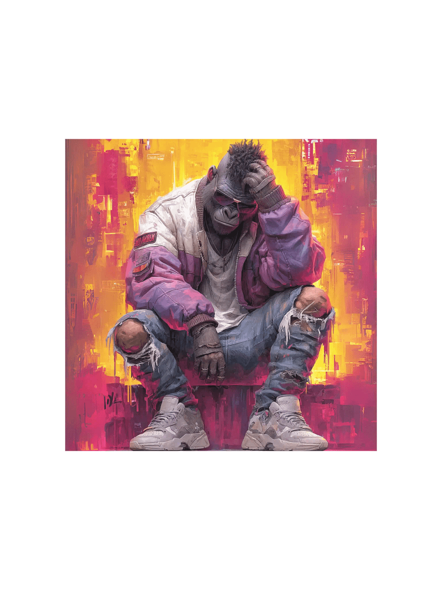 Urban Gorilla Matte Poster product image (1)