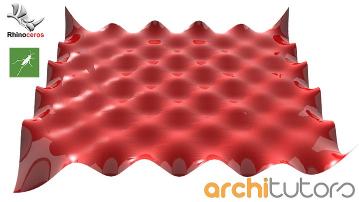 Zigzag Parametric Pattern Design Grasshopper Rhino Files Download product image (1)