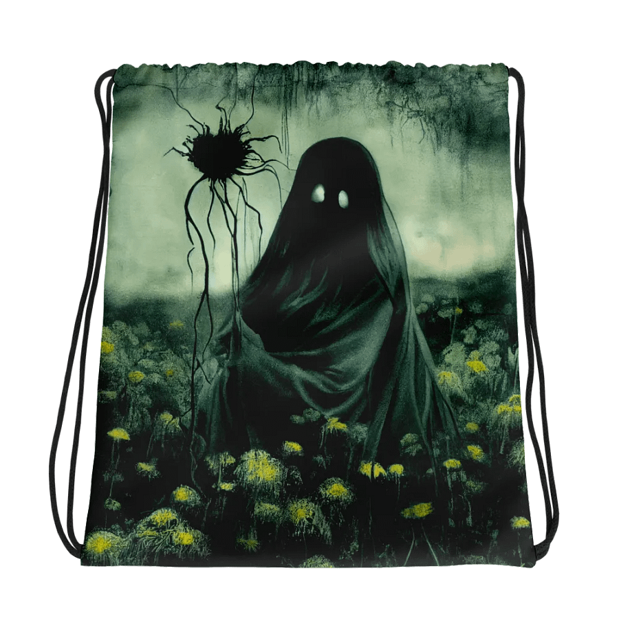 Sleek Straps All-Over Drawstring Bag product image (1)