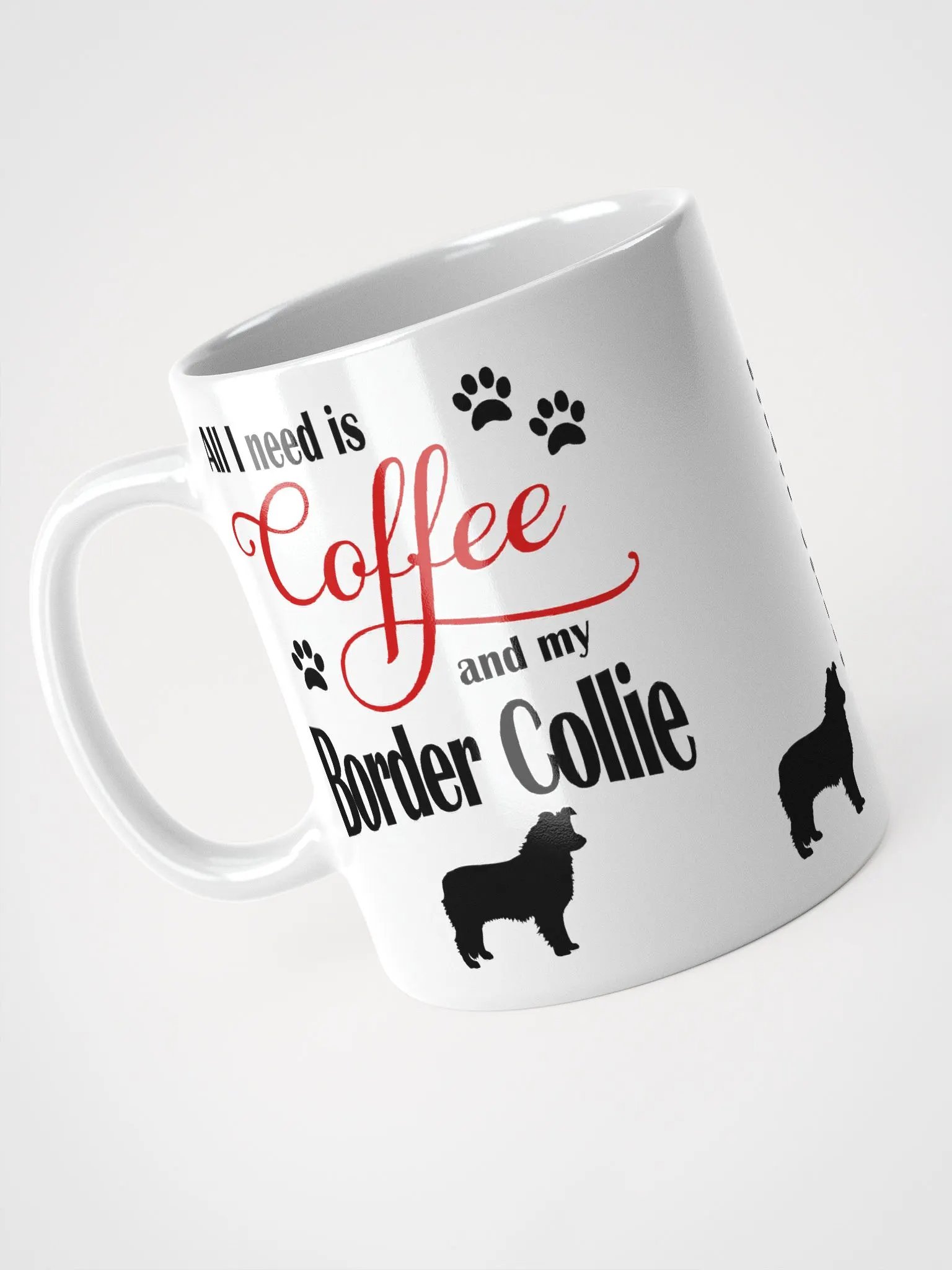 Coffee and my Border Collie Mug product image (3)