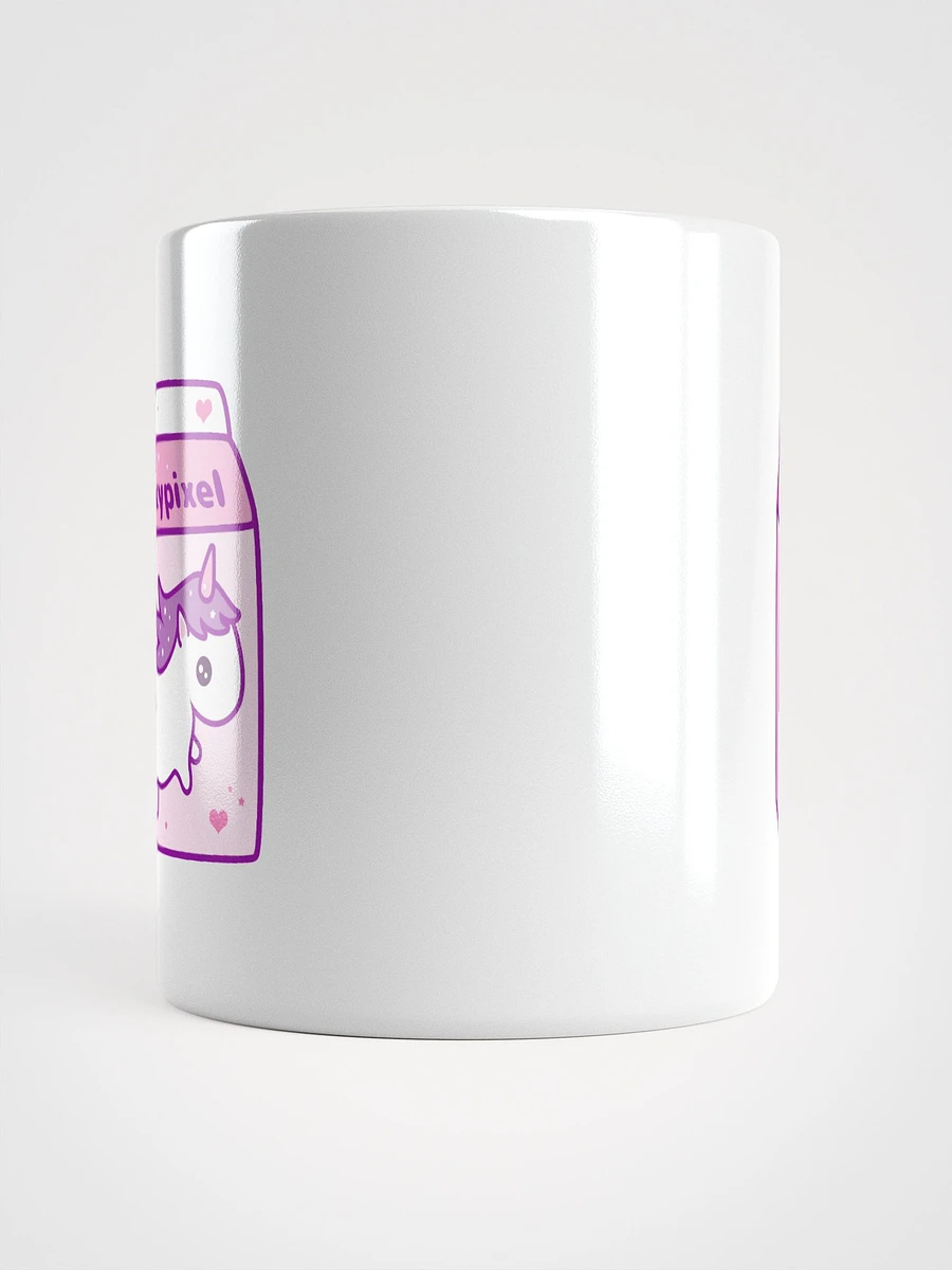 Milky Pixel Logo Glossy Enamel Mug product image (10)
