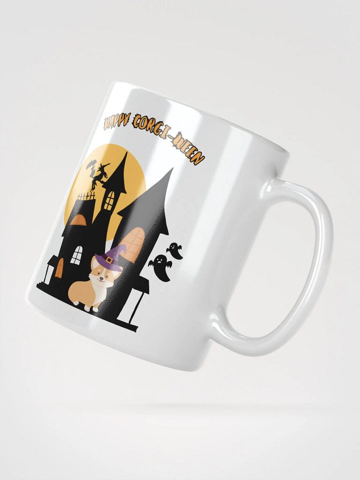 Happy Corgi-Ween Halloween Castle Mug product image (4)