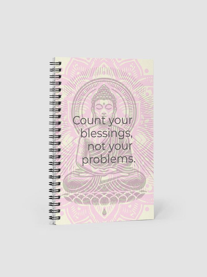 Daily Gratitude Spiral Notebook – Cultivate a Positive Mindset Through Scripting product image (1)