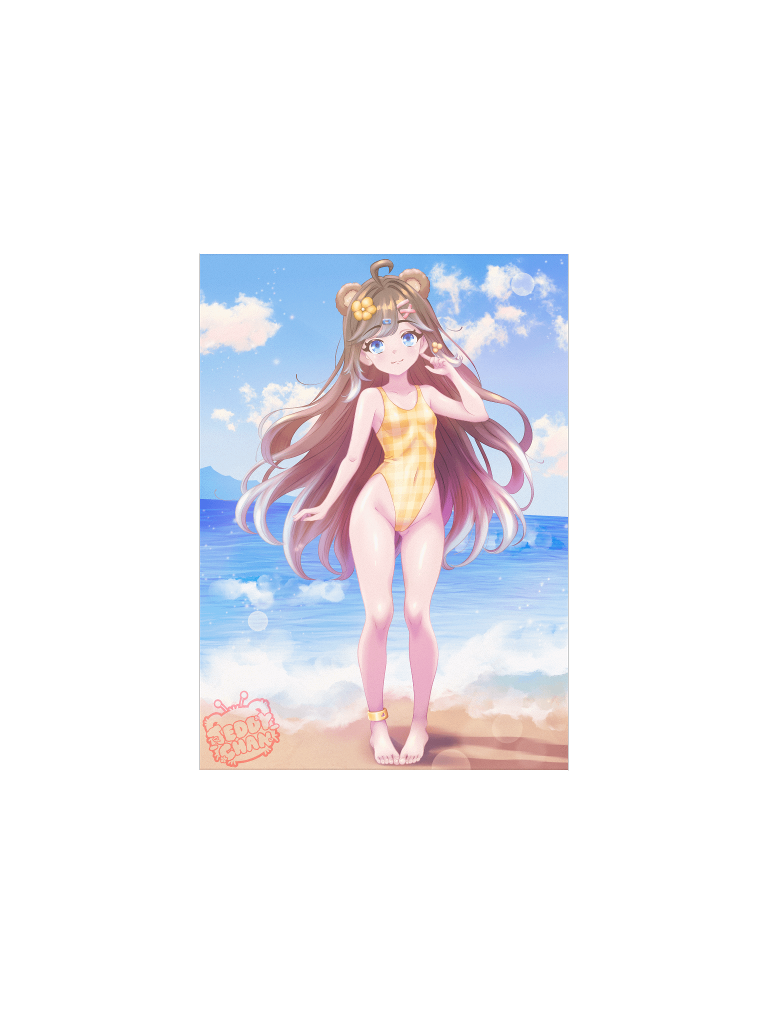 Yellow Swimsuit Print product image (1)