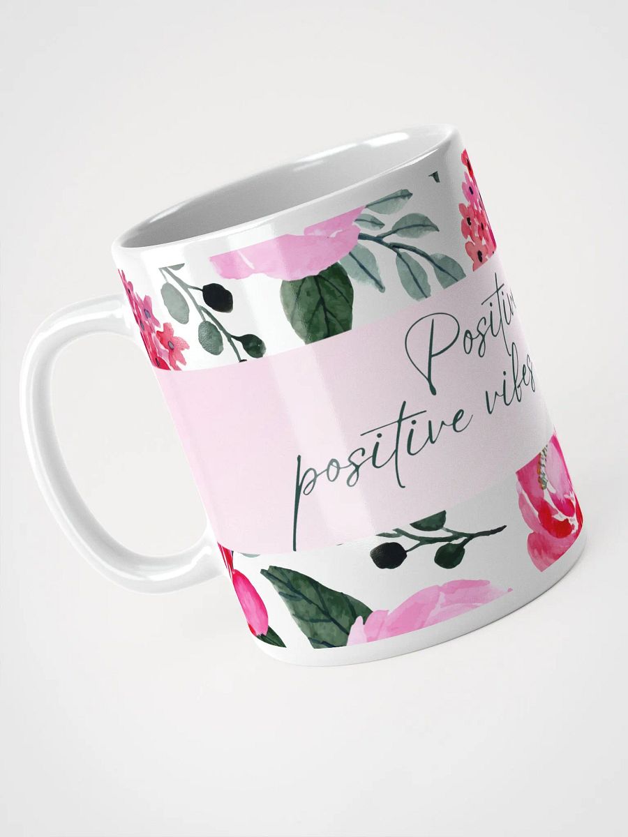 Positive Vibes Floral Mug product image (4)