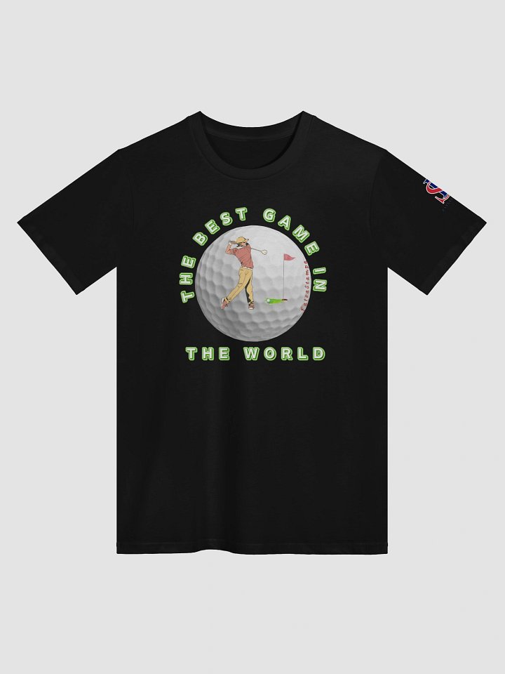 Swing into Style with 'The Best Game' Golf Ball T-Shirt product image (1)