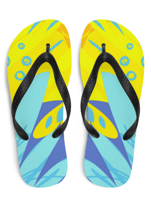 Vibrant Harmony Flip Flops product image (1)