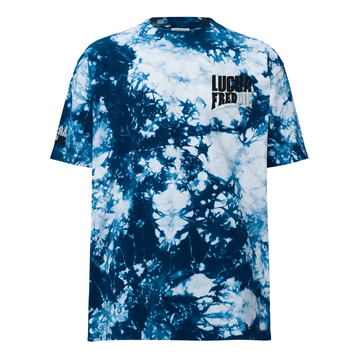 LuchaFredDIE embroidered tie dye tee product image (1)