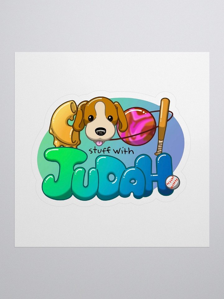 Cool Stuff With Judah Stickers product image (1)