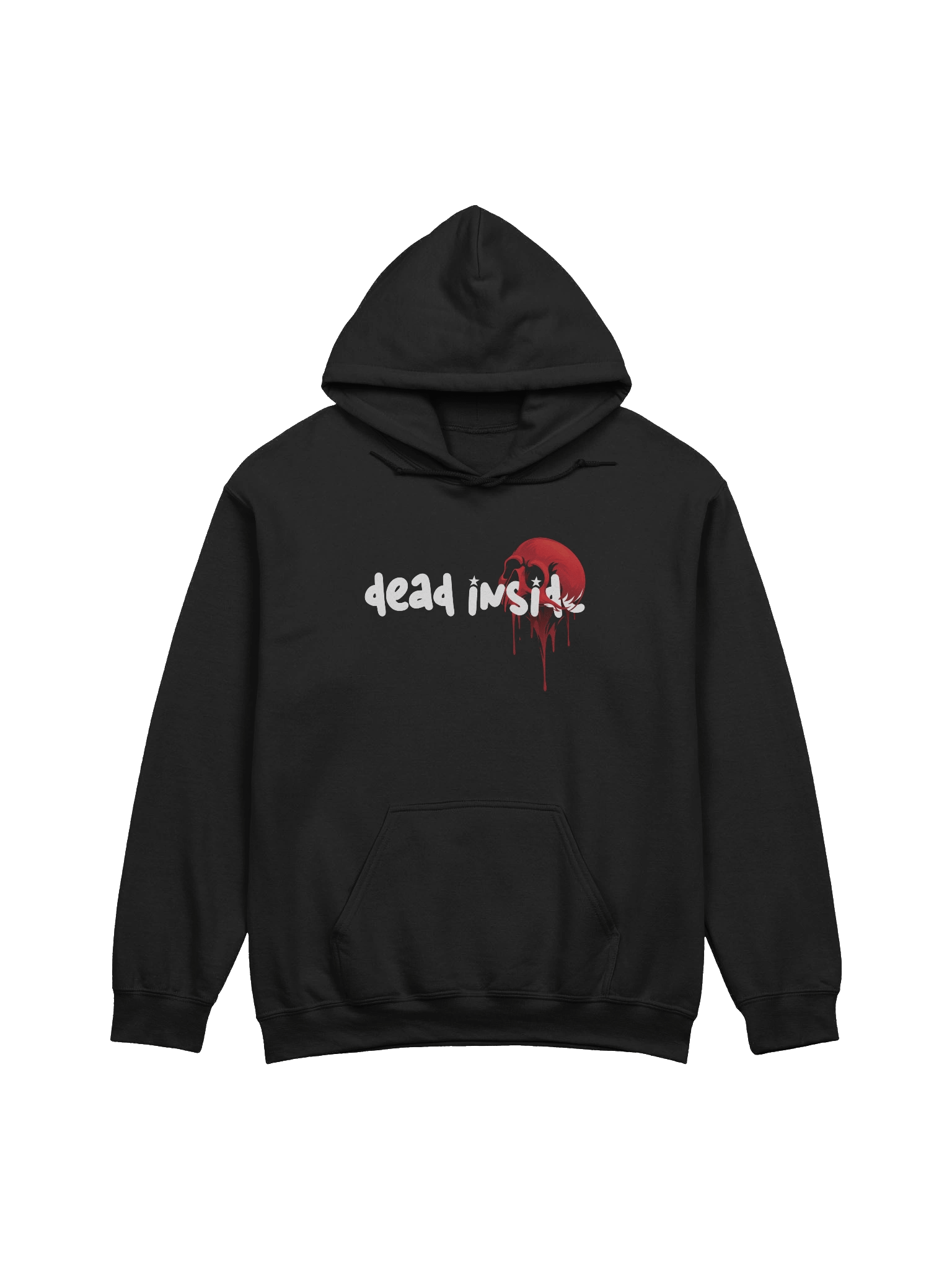 dead inside 💀 hoodie product image (2)