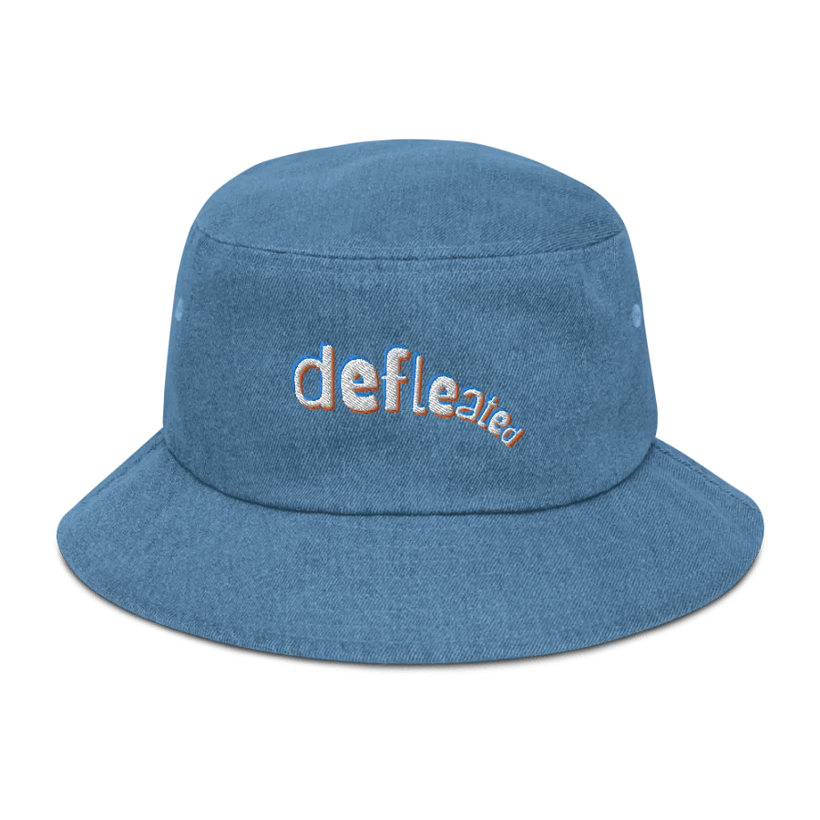 DEFLEATED denim bucket hat product image (28)