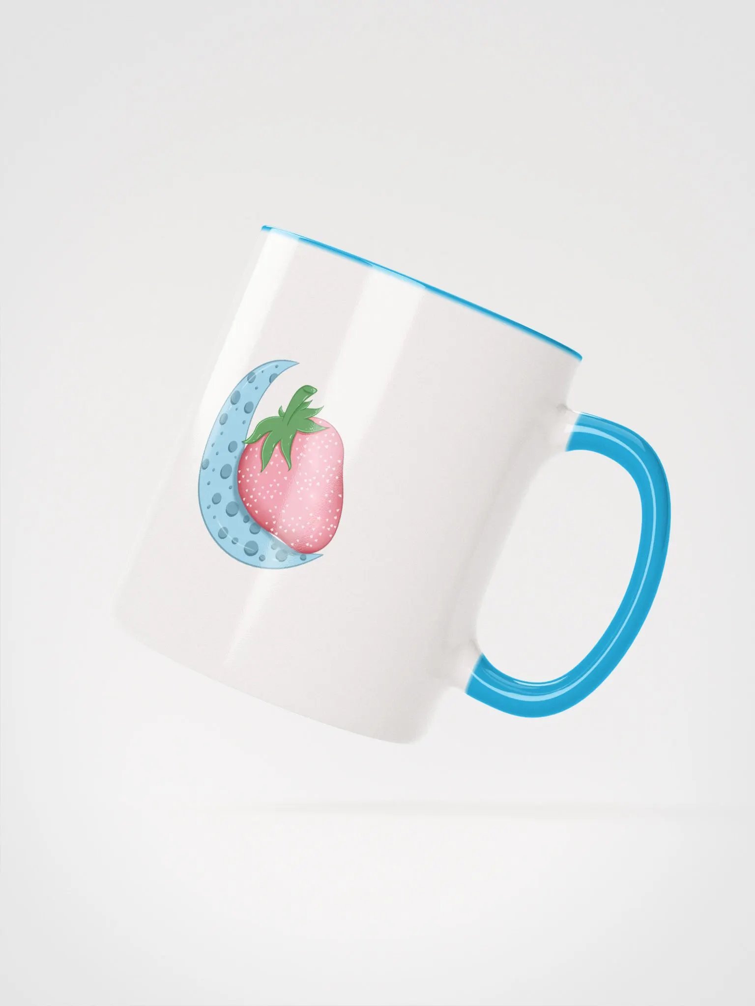 SIGNATURE COLLECTION | Strawberry Moon Mug (Blue) product image (2)