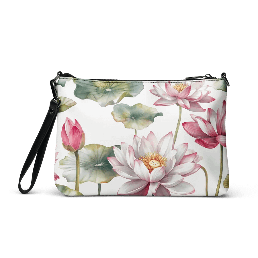 Waterlily Bloom All-Over Crossbody Bag product image (3)