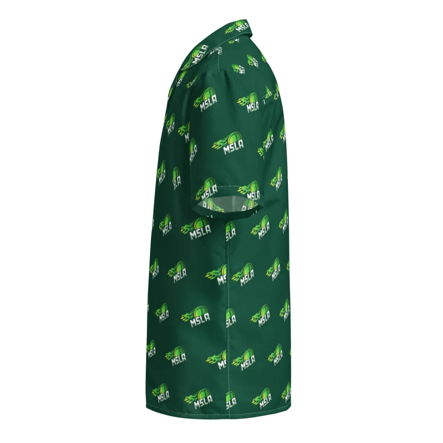MSLA Green Hawaiian Shirt product image (4)