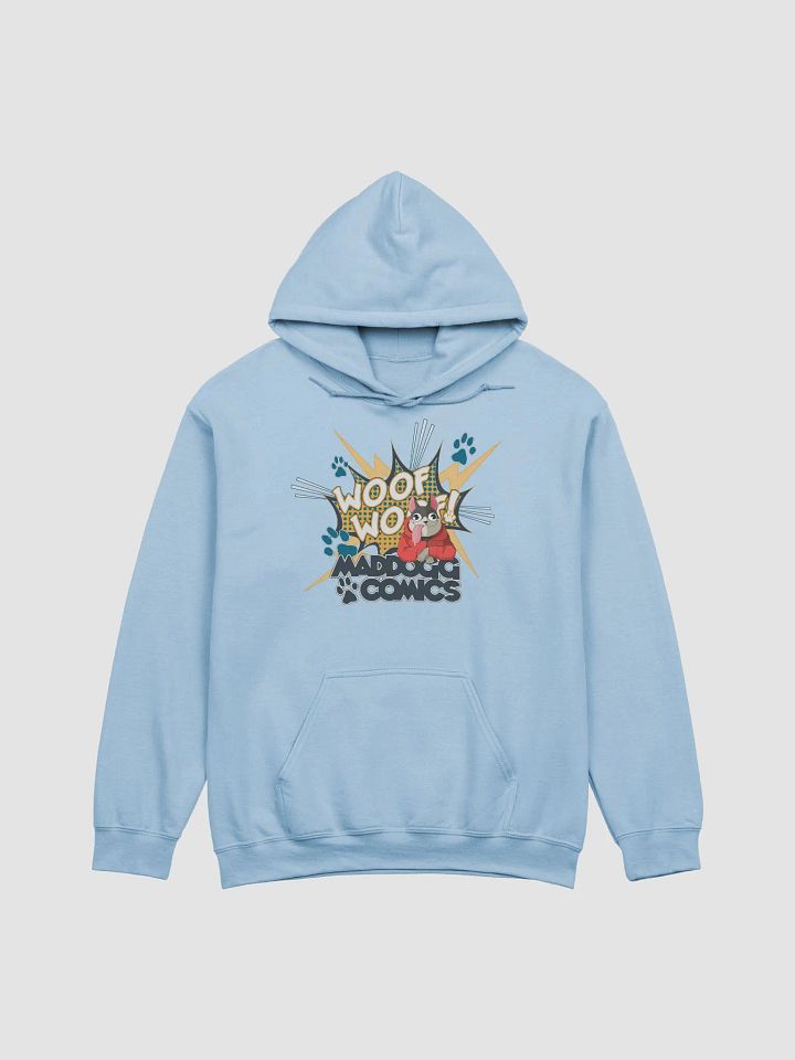 Maddogg Comics Hoodie (Light Blue) product image (1)