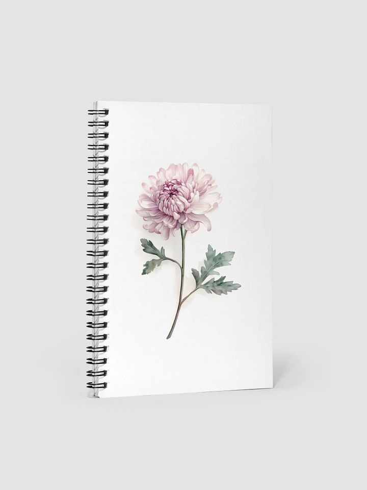 Chrysanthemum Spiral Notebook product image (1)