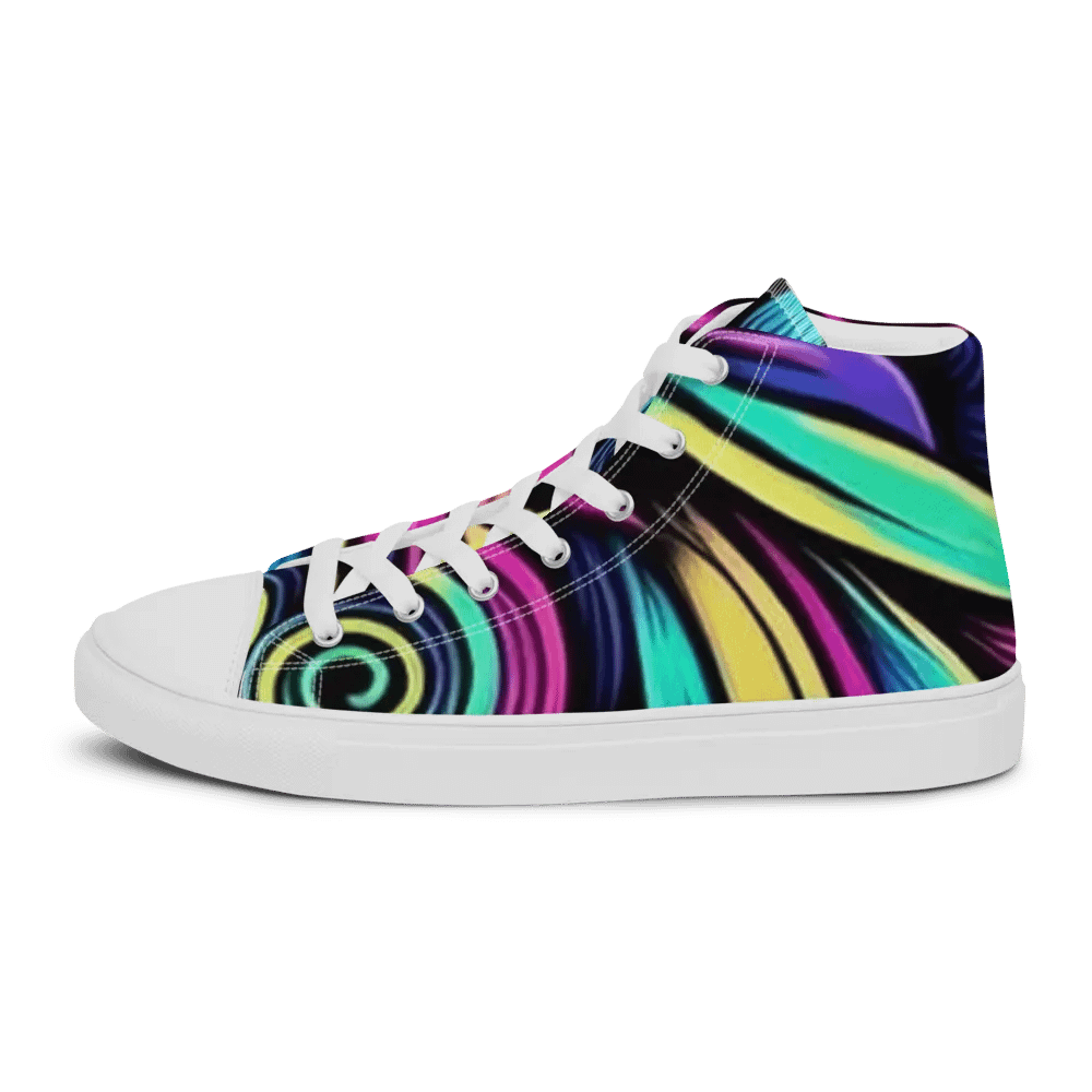 Cool Vibes Kitty Colorful HIGH Tops product image (6)