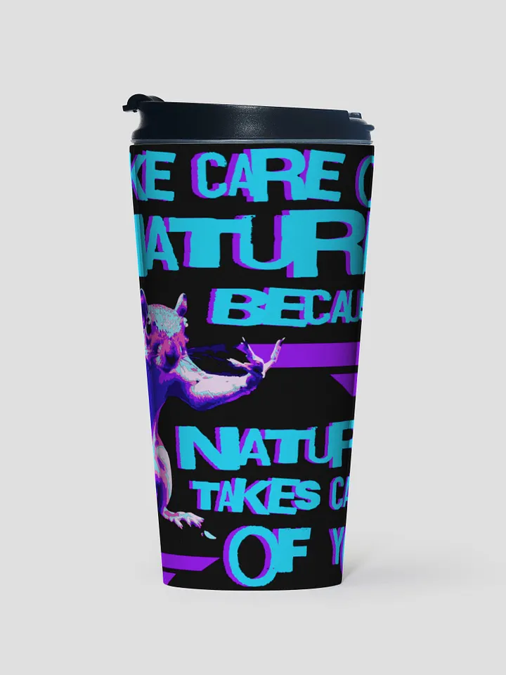 Nature's Guardian Stainless Steel Travel Mug product image (1)