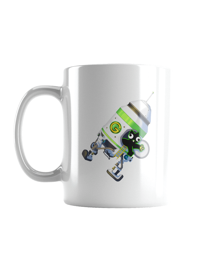 White Mug - DerpCat II Rocket product image (2)
