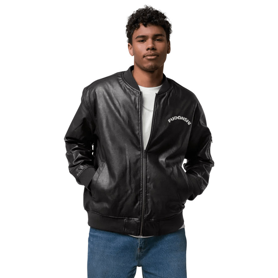 Fudanshi Faux Leather Jacket product image (3)