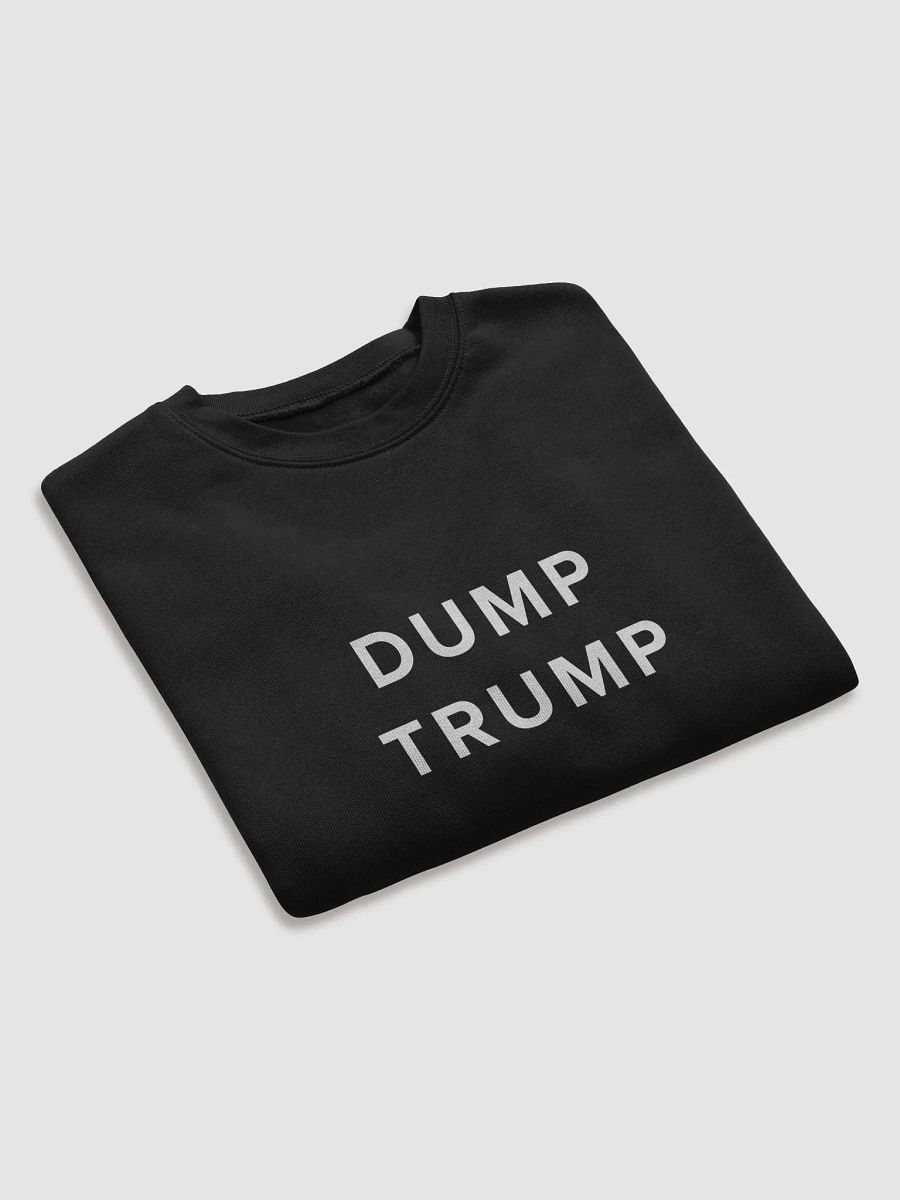 DUMP TRUMP Fleece Crop Sweatshirt product image (7)