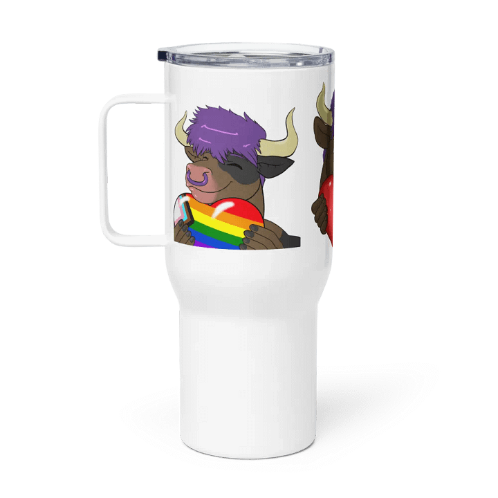 "Cup of Love" Travel Mug With Handle product image (1)
