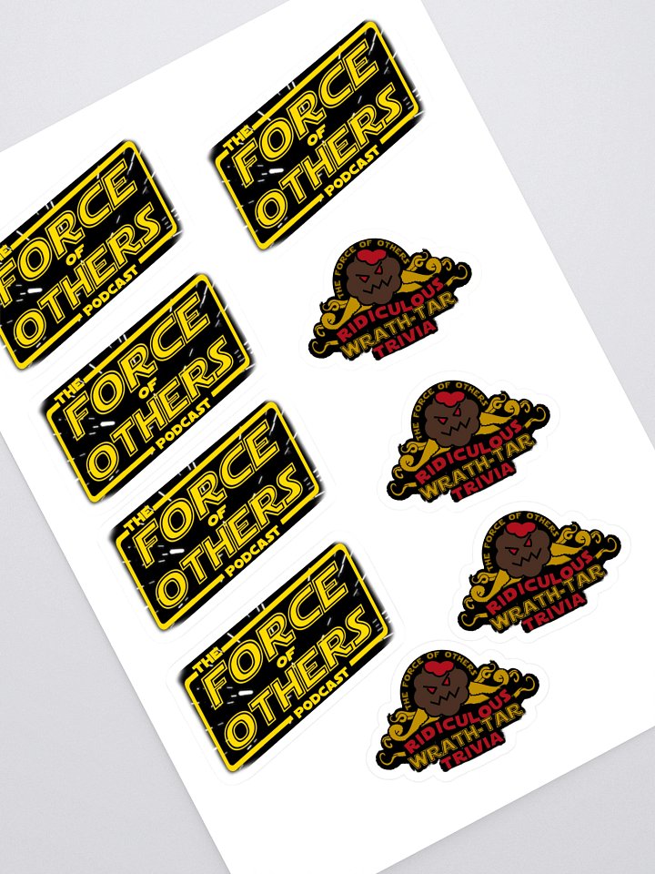 Force Of Others Sticker Sheet product image (1)