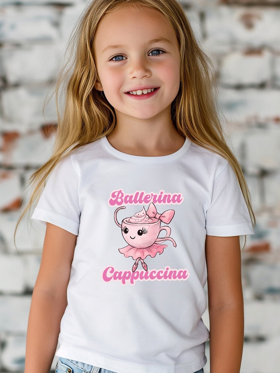 Ballerina Cappuccina – Watercolor Design Youth Tee product image (1)