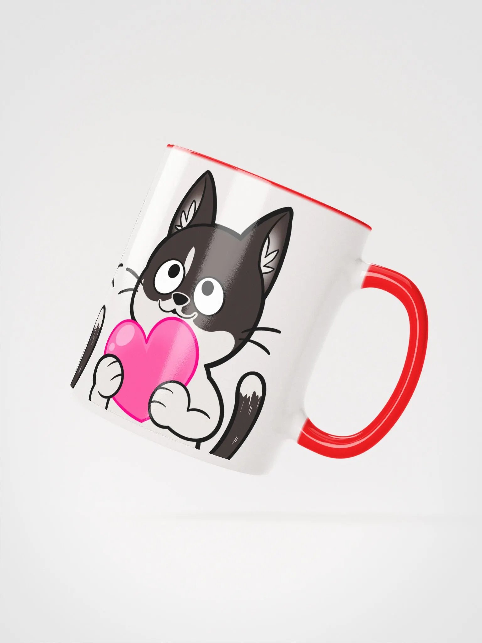 Kipper Love White/Red Mug product image (4)