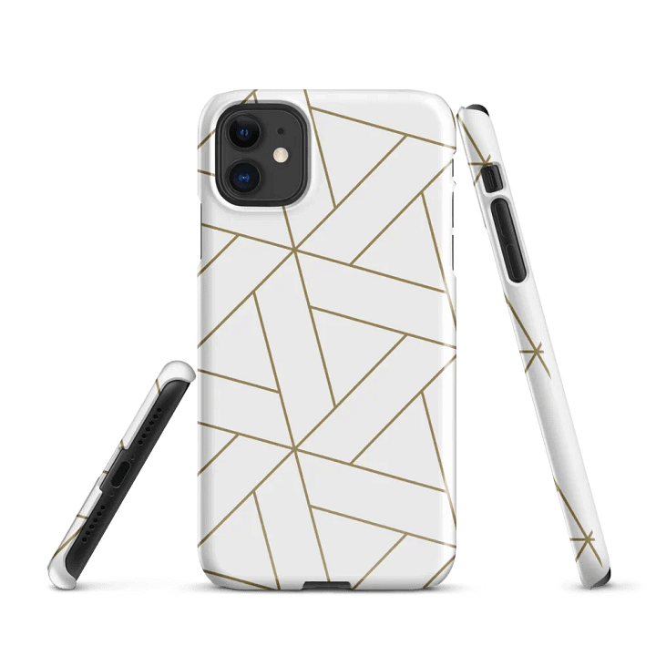 Golden Geometric iPhone® Snap Case product image (24)