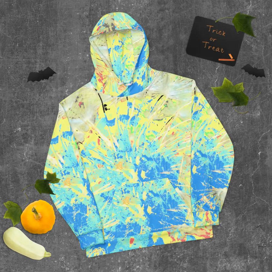 Cool Abstract Dandelion Seeds Unisex Pull Over Hoodie product image (9)