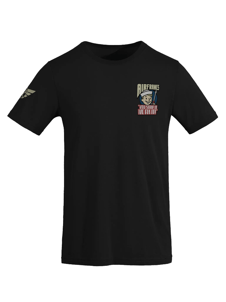 "AIRFRAMES: Strip it" SuperSoft Shirt product image (3)