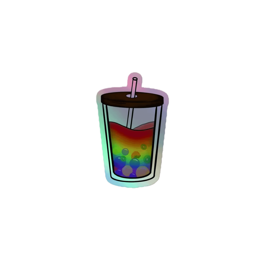 Fruity Punch Fantasy Bubbly Delight - Holographic Sticker Sheet product image (6)