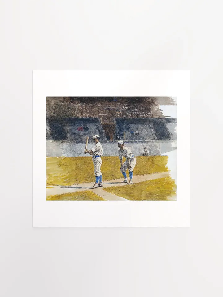 Baseball Players Practicing by Thomas Eakins - Print product image (2)