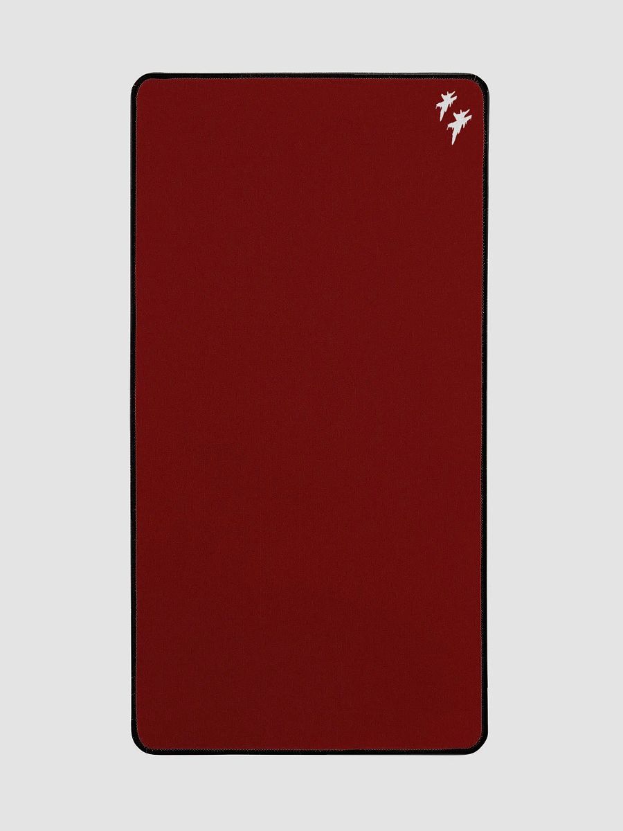 Twin Hornets Logo Desk Mat, Red product image (2)
