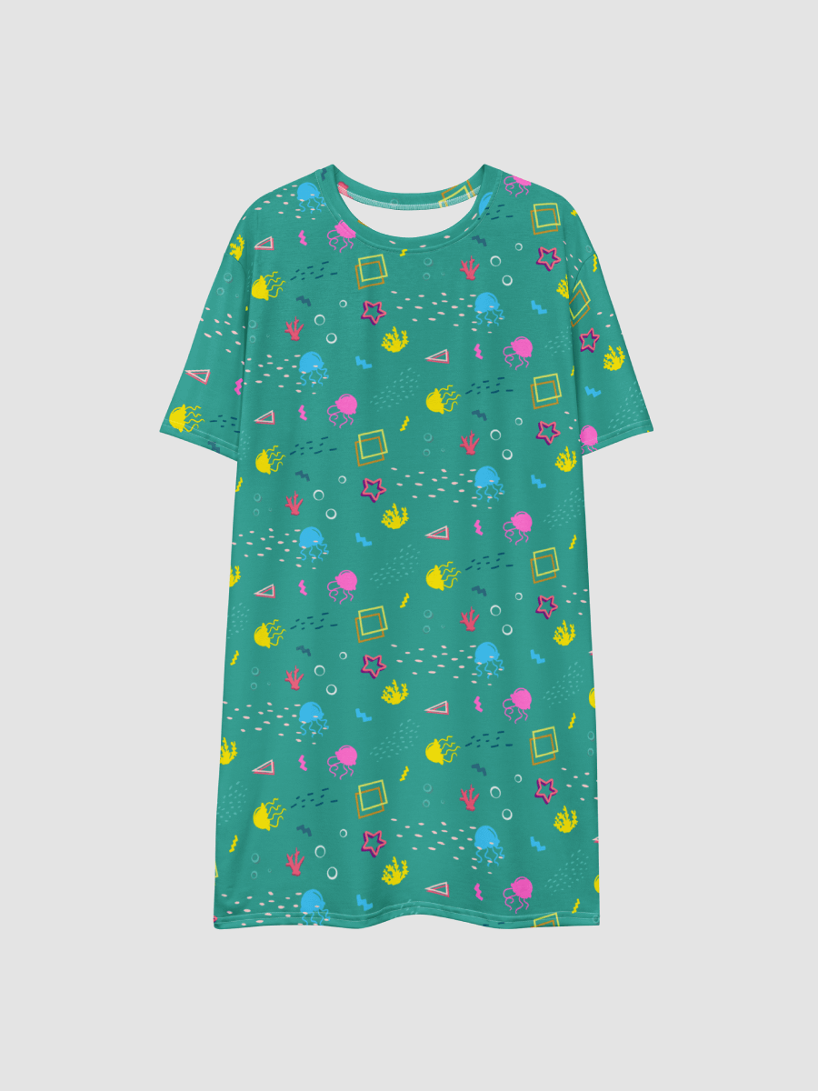 Shifty Seas pattern t-shirt dress product image (5)