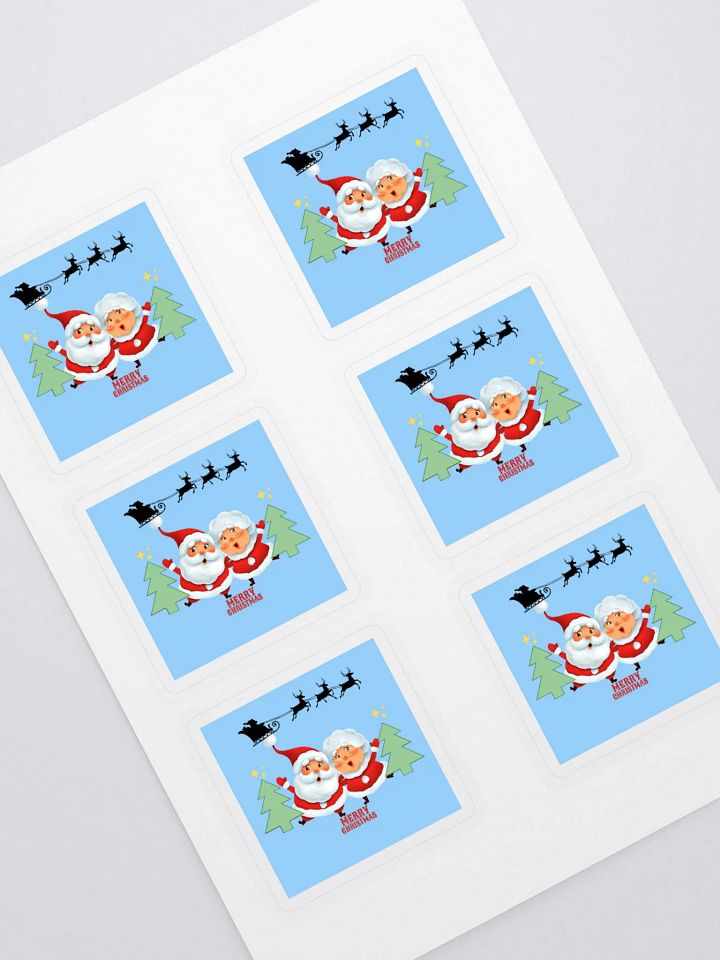 MERRY CHRISTMAS SANTA RIDES BABY BLUE product image (1)