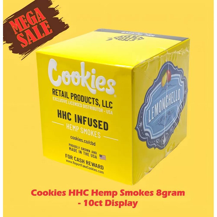 Cookies HHC Hemp Smokes 8g - 10ct Display product image (1)